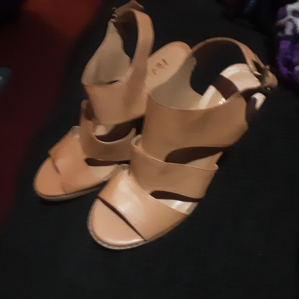 Reba Block wedge heels